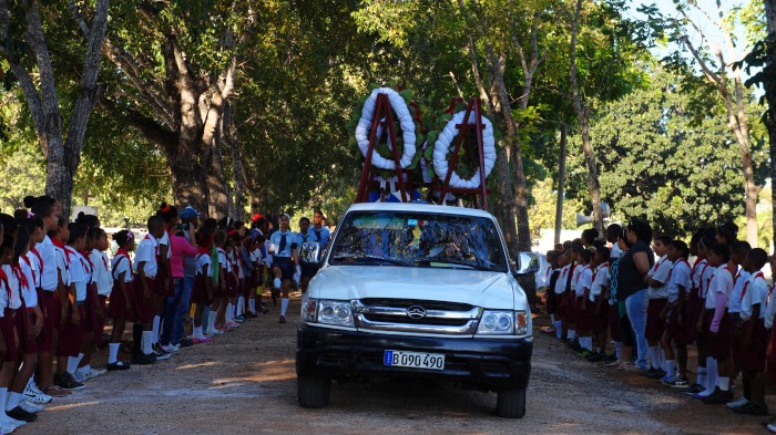 Homenaje a los Héroes y Mártires de la Patria en Amancio. Foto: Bárbara Borrás Aguilar Homenaje a los Héroes y Mártires de la Patria en Amancio. Foto: Bárbara Borrás Aguilar