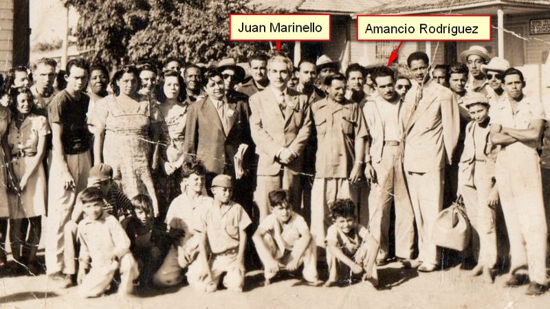 Amancio Rodríguez Herrero, líder del sindicato azucarero en el central Francisco.