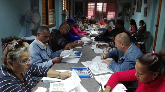 Integrantes del CAM analizaron temas prioritarios de la localidad. Foto: Del Autor Integrantes del CAM analizaron temas prioritarios de la localidad. Foto: Del Autor