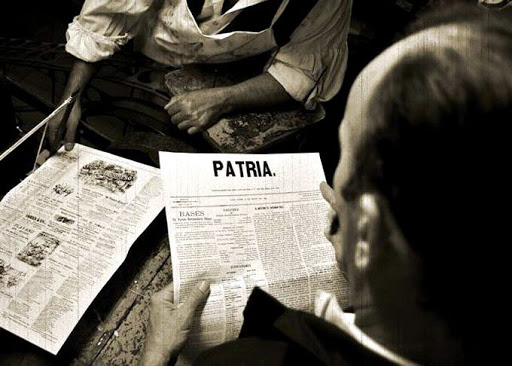 Periódico Patria, bastión ideológico de la Revolución de 1895. (Tomada de Internet) Periódico Patria, bastión ideológico de la Revolución de 1895. (Tomada de Internet)