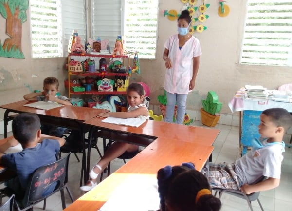 Círculo infantil Roberto García en Amancio