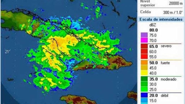 Significativos registros de lluvia en Las Tunas