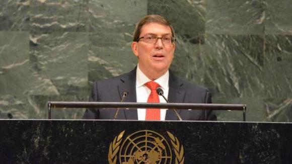 Bruno Rodríguez Parrilla en Naciones Unidas Bruno Rodríguez Parrilla en Naciones Unidas