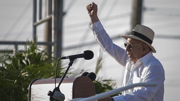 José Ramón Machado Ventura en el Acto Nacional por el 26 de Julio en Pinar del Río José Ramón Machado Ventura en el Acto Nacional por el 26 de Julio en Pinar del Río