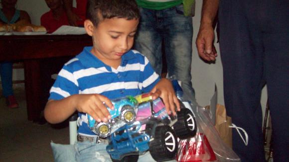 Lázaro Rorres Peláez, uno de los niños enfermos. Foto: Niria Isabel Cardoso Estrada Lázaro Rorres Peláez, uno de los niños enfermos. Foto: Niria Isabel Cardoso Estrada