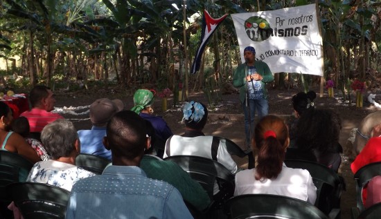 Trabajo comunitario integrado Por Nosotros Mismos con sabor al Manguito. Foto: Del Autor