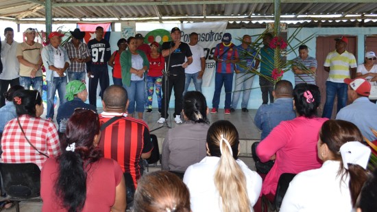 En la comunidad del Kilómemtro 14 se prioriza la producción de alimentos. Foto: Del Autor En la comunidad del Kilómemtro 14 se prioriza la producción de alimentos. Foto: Del Autor