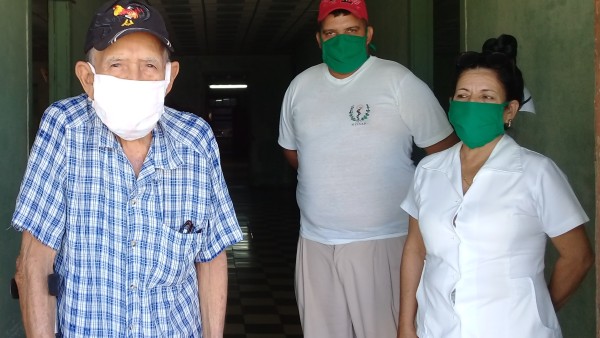 A buen recaudo nuestros ancianos. Foto: Niria Isabel Cardoso Estrada