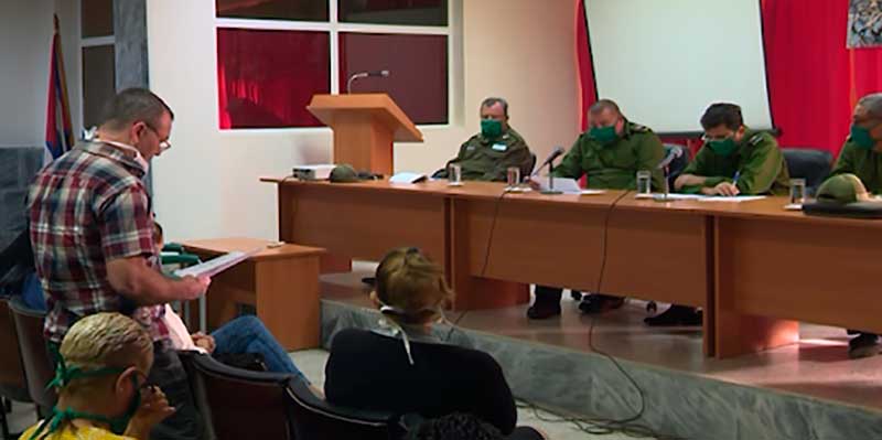 Analiza agenda de trabajo Consejo de Defensa Provincial en Las Tunas sobre Covid-19