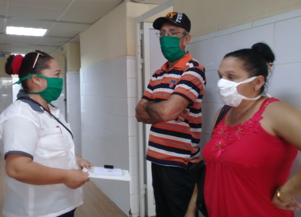 Licenciada en Enfermería Vivían Ferreiro Hill. Foto: Niria Isabel Cardoso Estrada