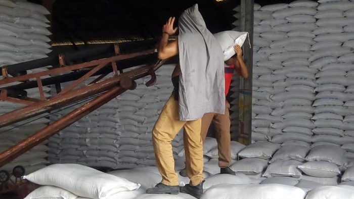 Distribución mayorista de alimentos. Foto: Danay Naranjo Viñales