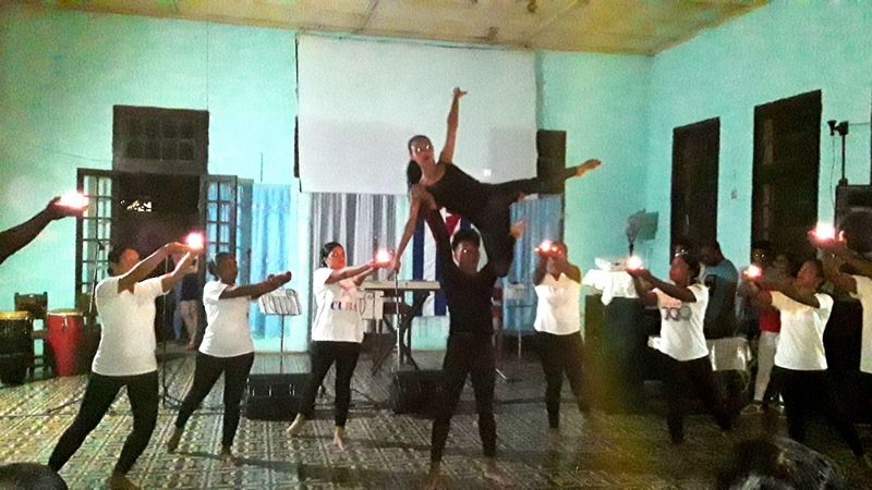 Homenaje a Fidel en Amancio. Foto: Ana Iris Figueredo Torres