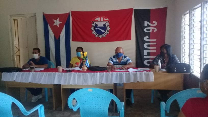 Balance del trabajo de la Empresa de Comercio y Gastronomís de Amancio. Foto: Danay Naranjo Viñales