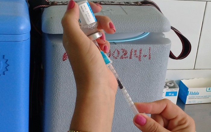 Crea condiciones Amancio para recibir en sus comunidades al candidato vacunal Abdala. Foto: Niria Isabel Cardoso Estrada