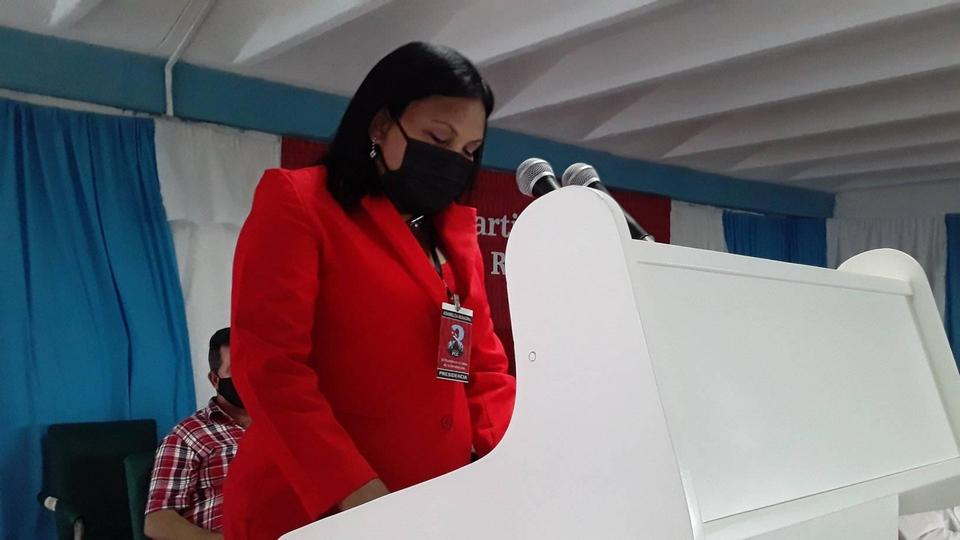 Asamblea Municipal del Partido Comunista de Cuba en Amancio. Foto: Ana Iris Figueredo Torres