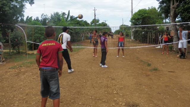 Celebran Aniversario de constitución del INDER en Amancio.