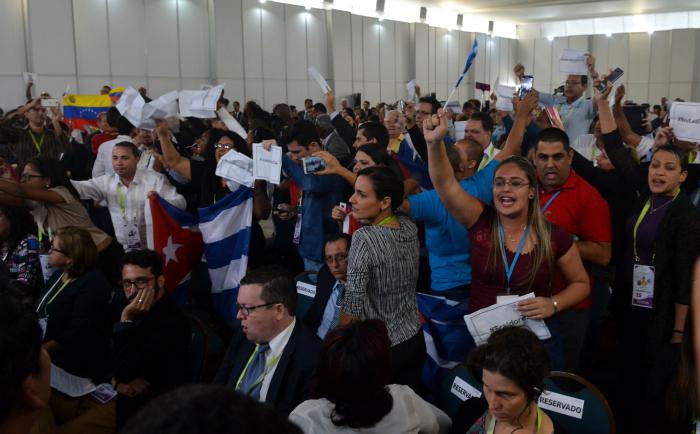  La asistencia de Cuba a la Cumbre de las Américas es un derecho legítimo, ganado con el apoyo de los gobiernos de la región. Foto: Roberto Suárez 